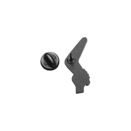 Vue Arrière Broche Gothique “Boomerang Karma”