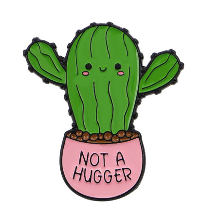 Vue générale Broche Cactus “Not a Hugger”