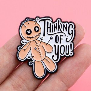 Broche Gothique “Vaudou -Thinking of You”