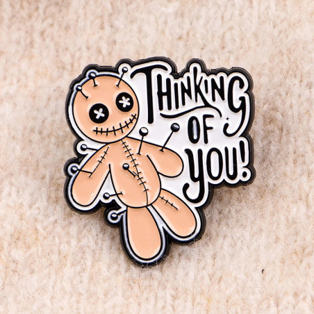 Avant Broche Gothique “Vaudou -Thinking of You”