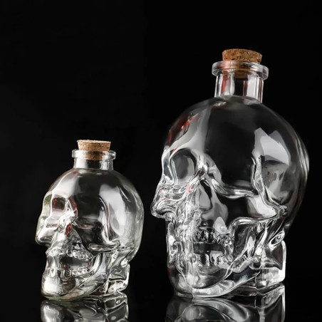 Carafe à Whisky Tête de Mort - Crâne Puriste