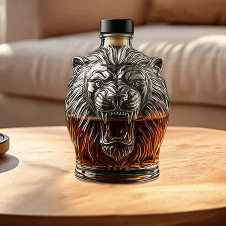 Avant Carafe à Whisky - Rugissement Royal du Lion
