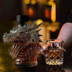 Carafe à Whisky Dragon du Crépuscule