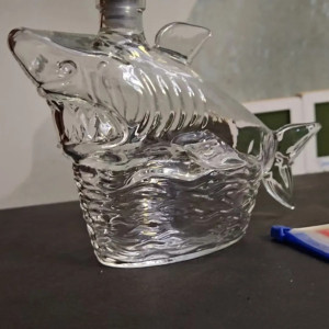 Avant Carafe à Whisky Morsure des Abysses