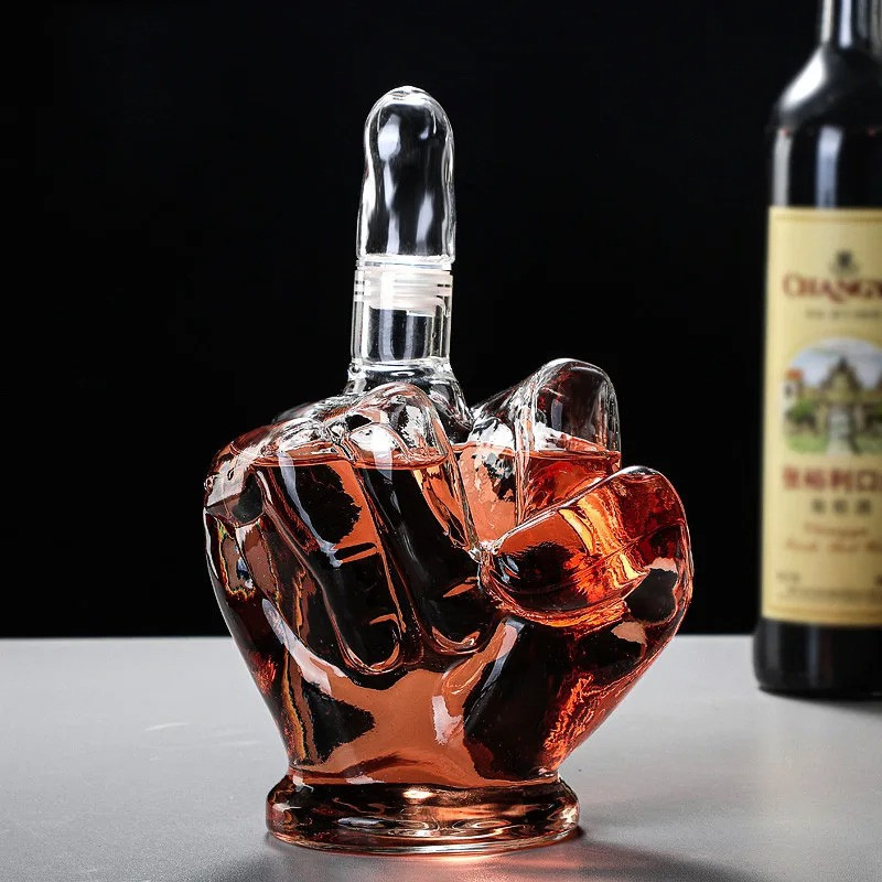 Avant Carafe à Whisky "Middle Finger Edition"