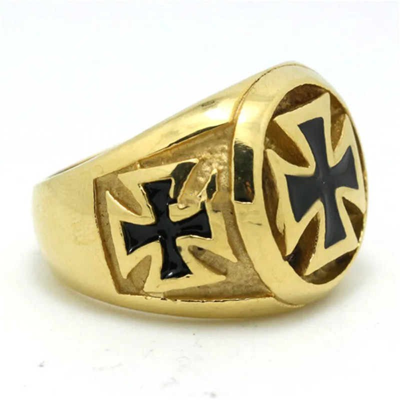 Bague Croix de Fer “L’Honneur du Guerrier”