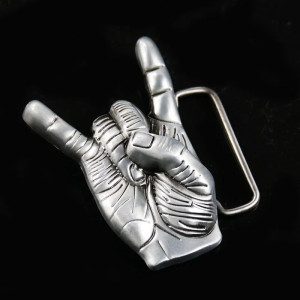 Boucle de Ceinture Rock - Esprit du Métal "Horns of Hell"