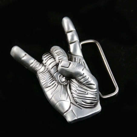 Boucle de Ceinture Rock - Esprit du Métal "Horns of Hell"
