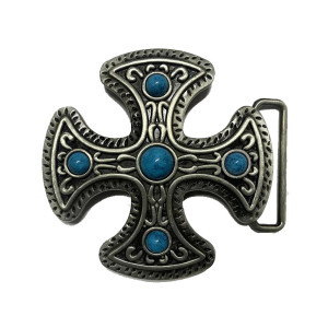 Ceinture Tête de Mort "Croix des Damnés"
