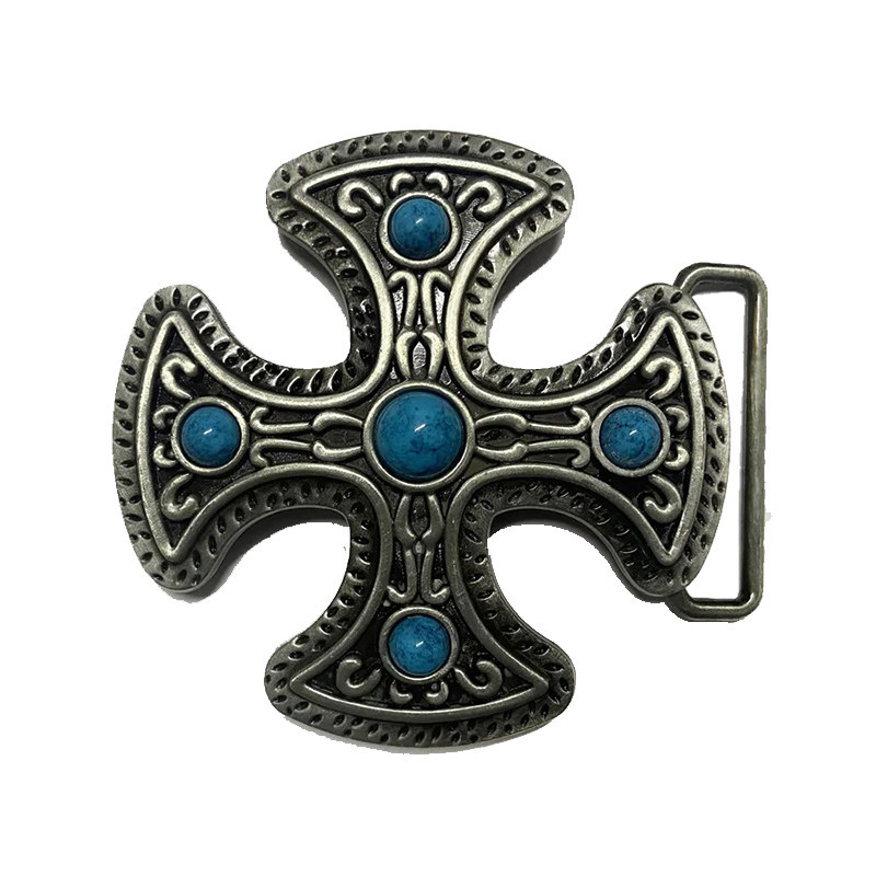 Ceinture Tête de Mort "Croix des Damnés"