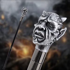 Magnifique Canne du Diable - Le Visage de la Tentation