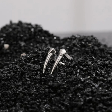 Avant Bague Goth Vampire "Étreinte Nocturne"