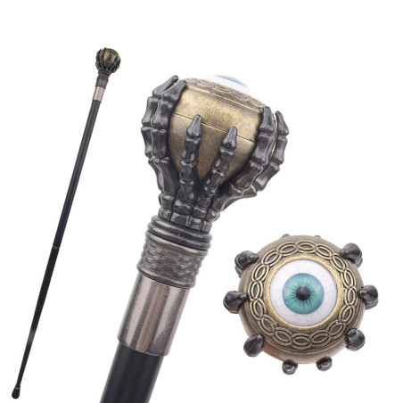 Canne Steampunk Canne Occulte de L'Oracle Cyclopéen