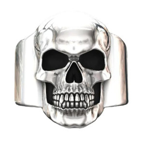 Bague Tête de Mort "Le Monolithe"