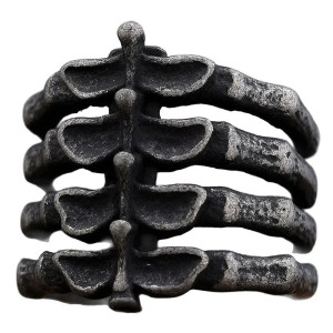 Vue générale Bague Tête de Mort "Côtes du Néant"