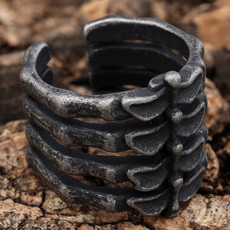 Avant Bague Tête de Mort "Côtes du Néant"