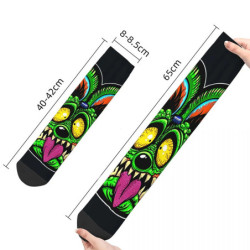 dimensions Chaussettes Tête de Mort Rat Fink