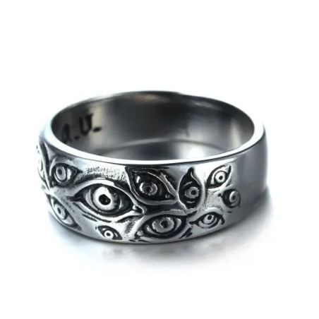 Bague Oeil d'Horus - Le Gardien des Secrets Obscurs