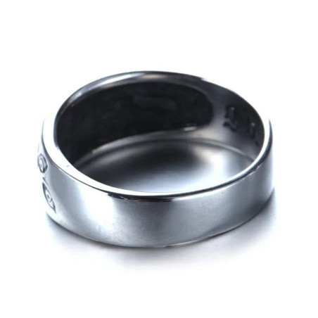 Vue arrière de la Bague Oeil d'Horus - Le Gardien des Secrets Obscurs