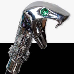 Magnifique Canne Vipère - Le Venin de Chrome