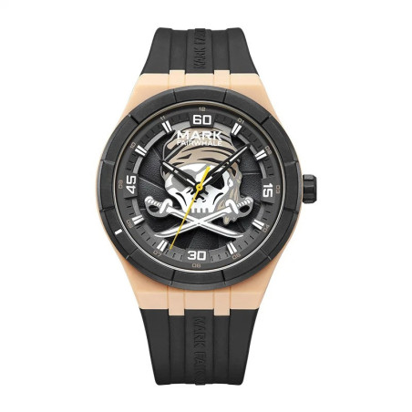 Montre Tête de Mort Crâne du Corsaire Moderne Couleur Beige
