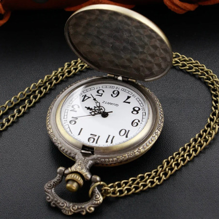 Montre à Gousset Tête de Mort - Pirate des Mers Oubliées