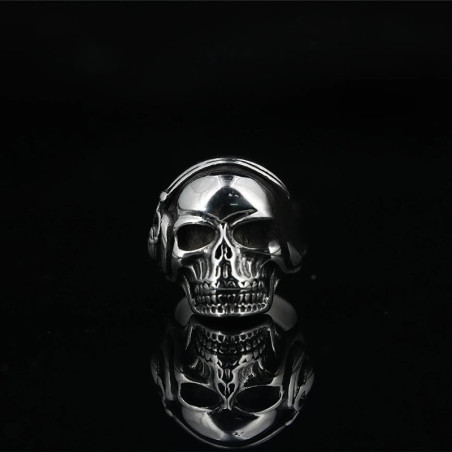 Avant Bague Skull DJ - Le Son des Ombres