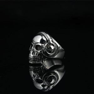 Bague Skull DJ - Le Son des Ombres