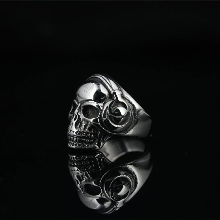 Bague Skull DJ - Le Son des Ombres