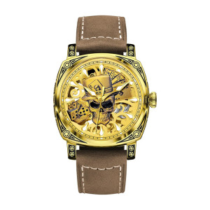 Montre Tête de Mort Automatique - Joueur du Destin Mécanique Modele 2