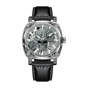 Montre Tête de Mort Automatique - Joueur du Destin Mécanique Modele 1
