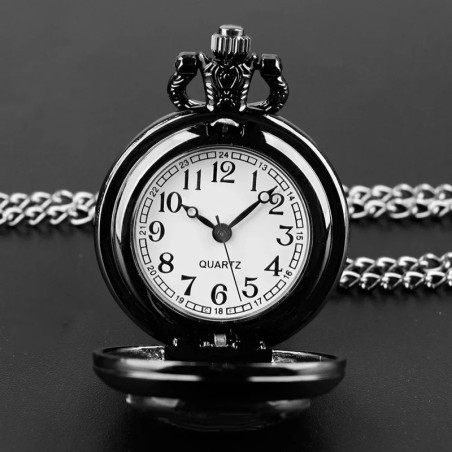 Avant Montre à Gousset Gothique - Corbeau des Marais Funèbres
