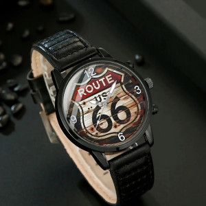 Montre Biker Route 66 - Esprit du Voyageur Libre