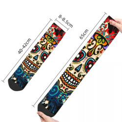 dimensions des Chaussettes Santa Muerte hip hop