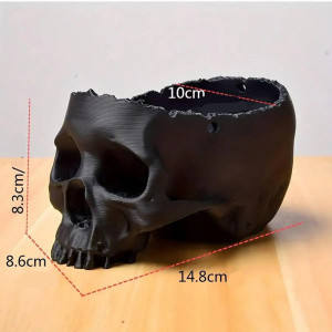 Dimensions Pot Tête de Mort Multifonction "Cavité du Repos Éternel"