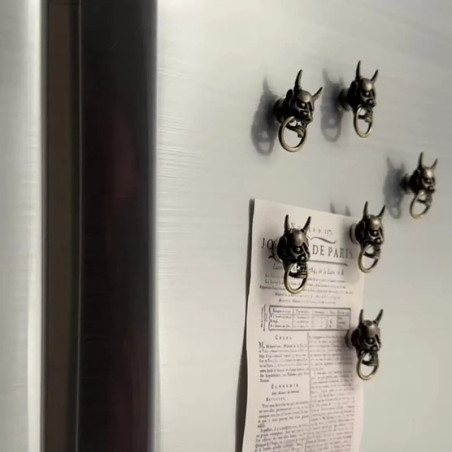 Magnets Démoniaque "Anneaux des Enfers" - Lot de 6 !