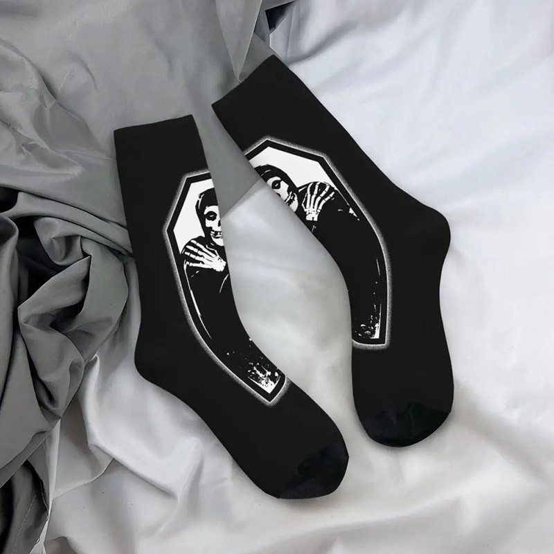 Chaussettes ultra punk Crâne Cercueil