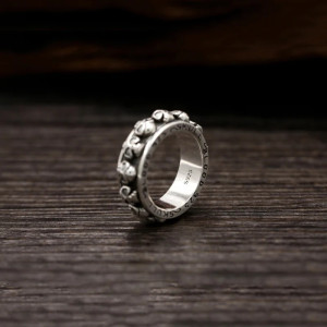 Bague Tête de Mort “Anneau des Âmes Perdues” - Argent 925