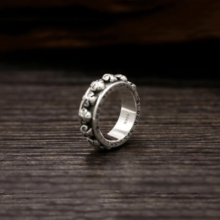 Bague Tête de Mort “Anneau des Âmes Perdues” - Argent 925