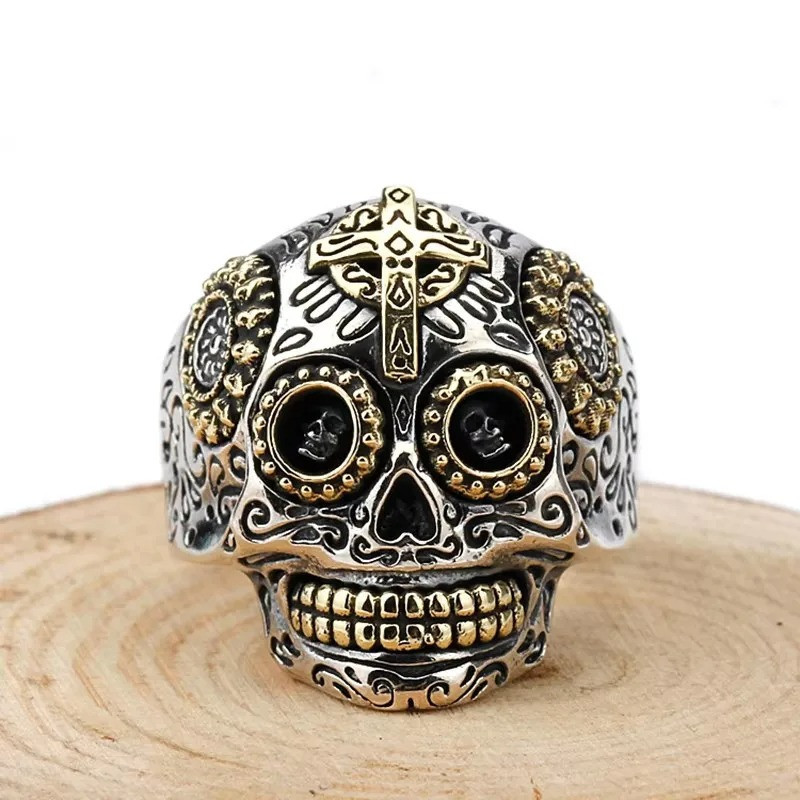 Avant Bague Tête de Mort “Chant Sépulcral” en Argent 925