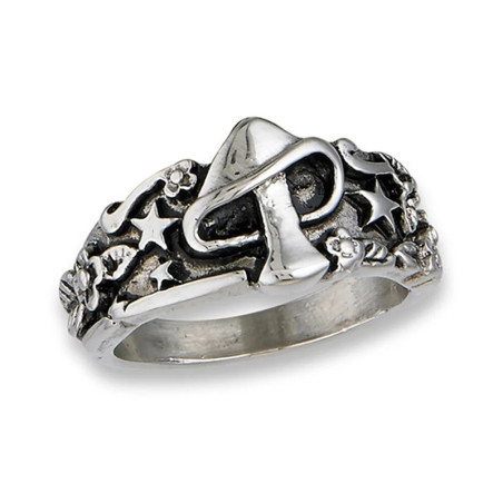 Vue générale Bague Rock Psychédélique « Champignon Astral des Songes »