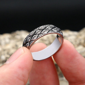 Bague Oeil d'Horus - La Tresse Protectrice