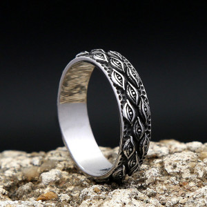 Avant Bague Oeil d'Horus - La Tresse Protectrice