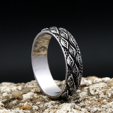 Avant Bague Oeil d'Horus - La Tresse Protectrice