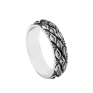 Vue générale Bague Oeil d'Horus - La Tresse Protectrice