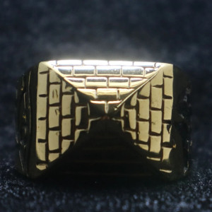 Bague Mystique "Pyramide de l’Œil d’Horus"