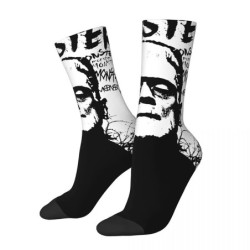 vue portée des Chaussettes créature de Frankenstein