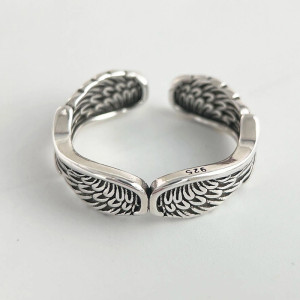 Bague Rock Ailes d’Ange Rock « Étreinte Céleste »
