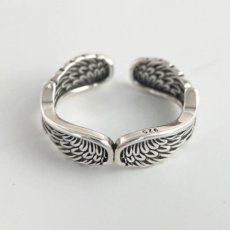 Bague Rock Ailes d’Ange Rock « Étreinte Céleste »
