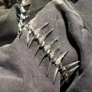 Avant Bracelet Manchette Punk "Épines de l’Insoumission"